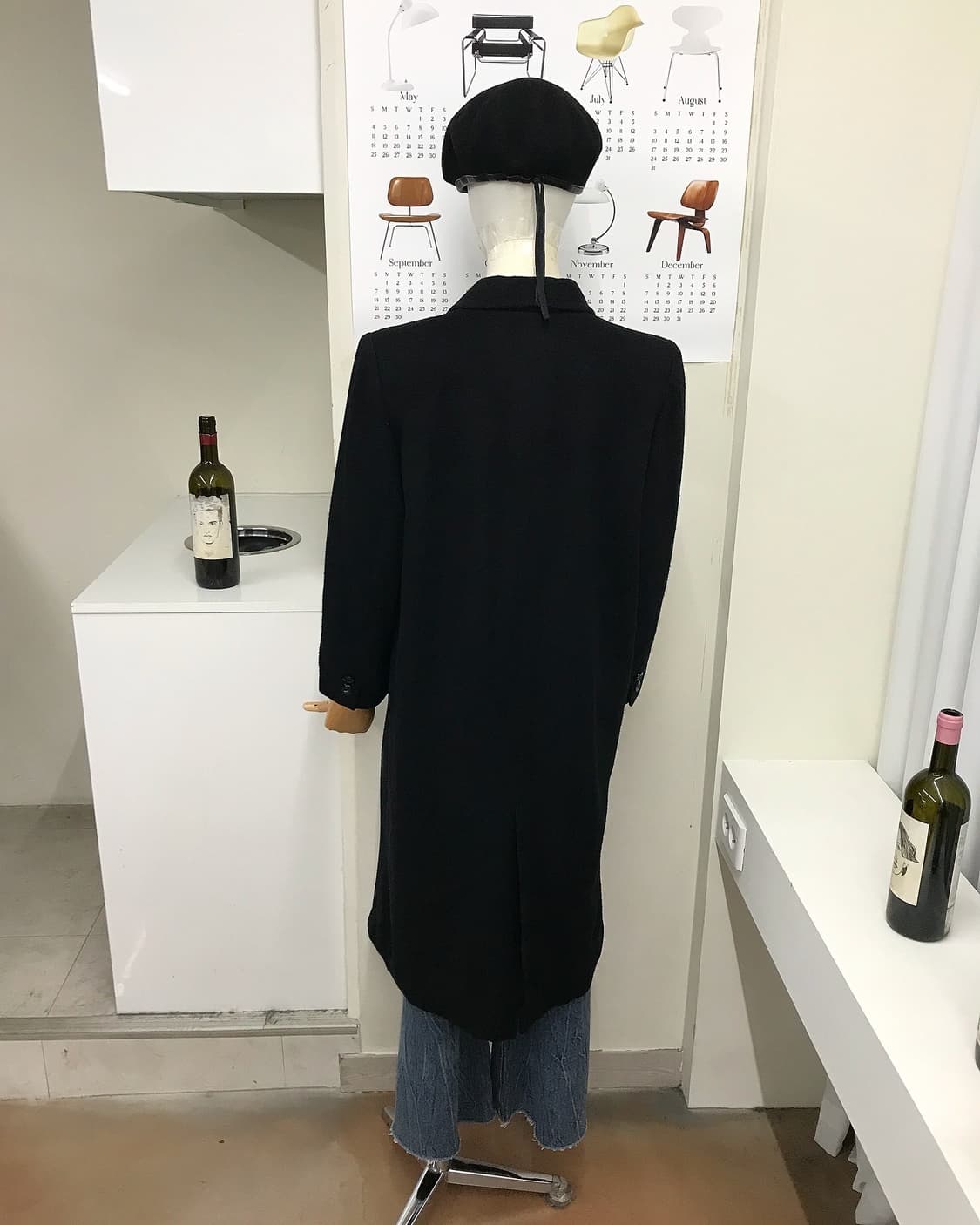 일제 캐시미어 100 더블 코트 상품이미지7