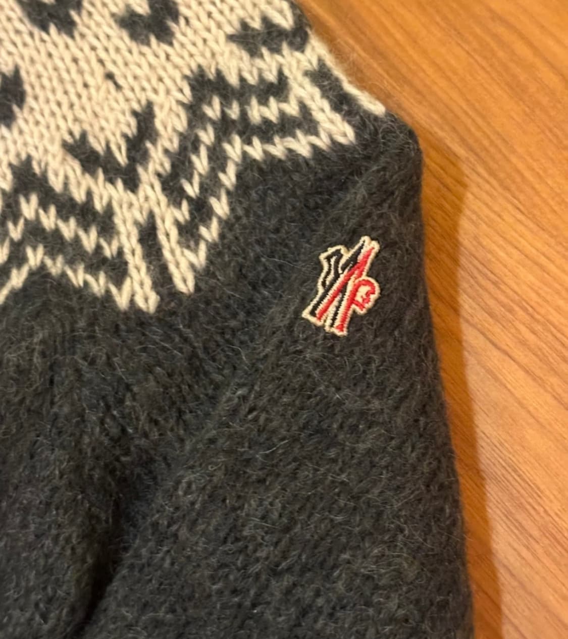 몽클레어 노르딕 패턴 니트 상품이미지3