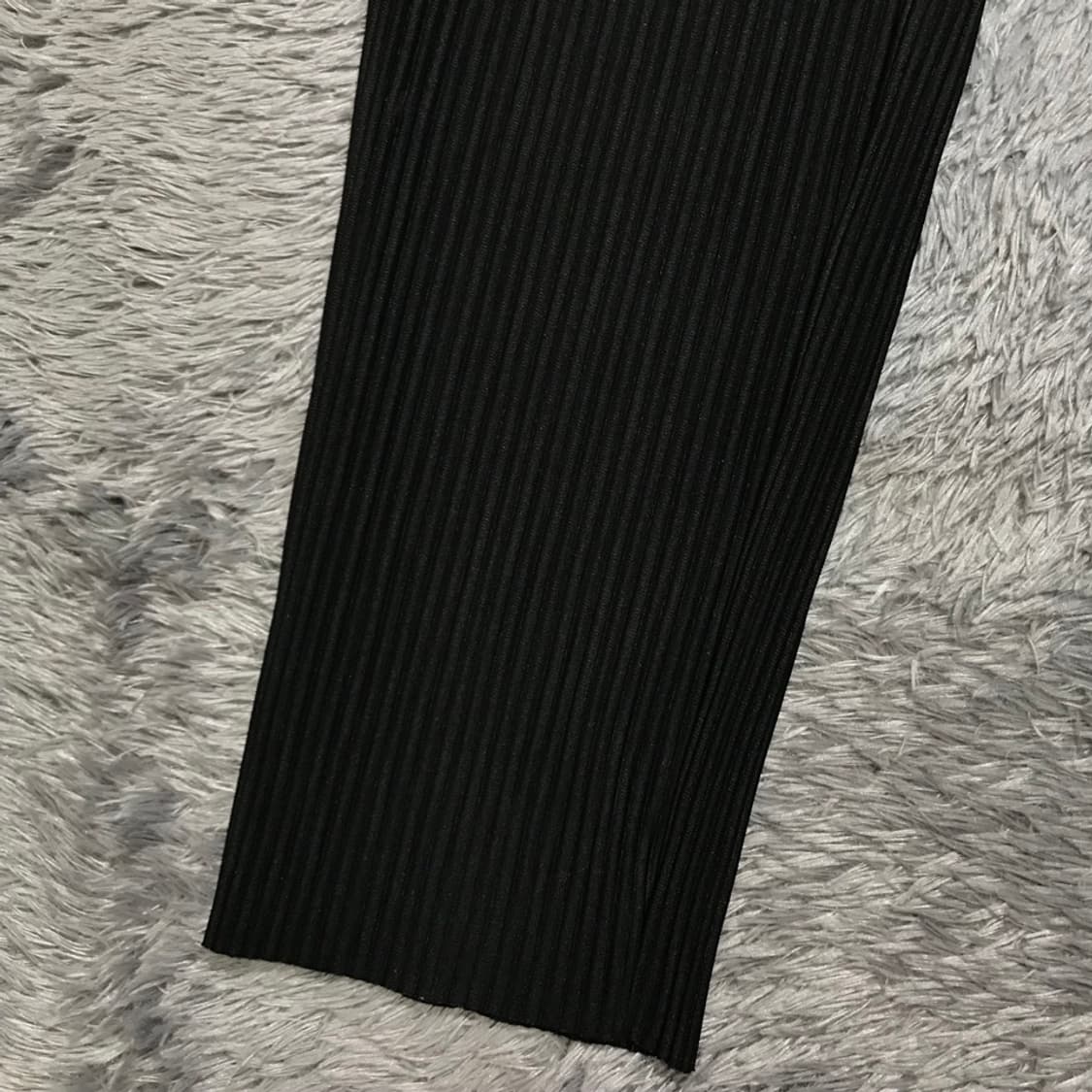 [[M(31), A급] 자라(ZARA) 블랙 플리츠 팬츠p279 상품이미지4