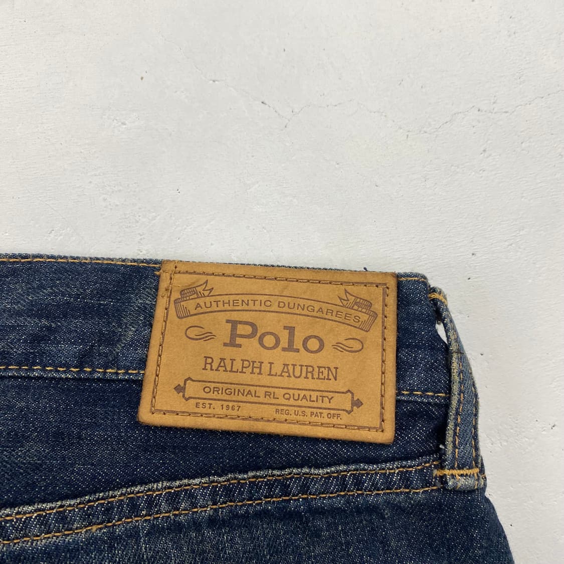 폴로 워싱 스트레이트 데님 진 (34) 상품이미지8