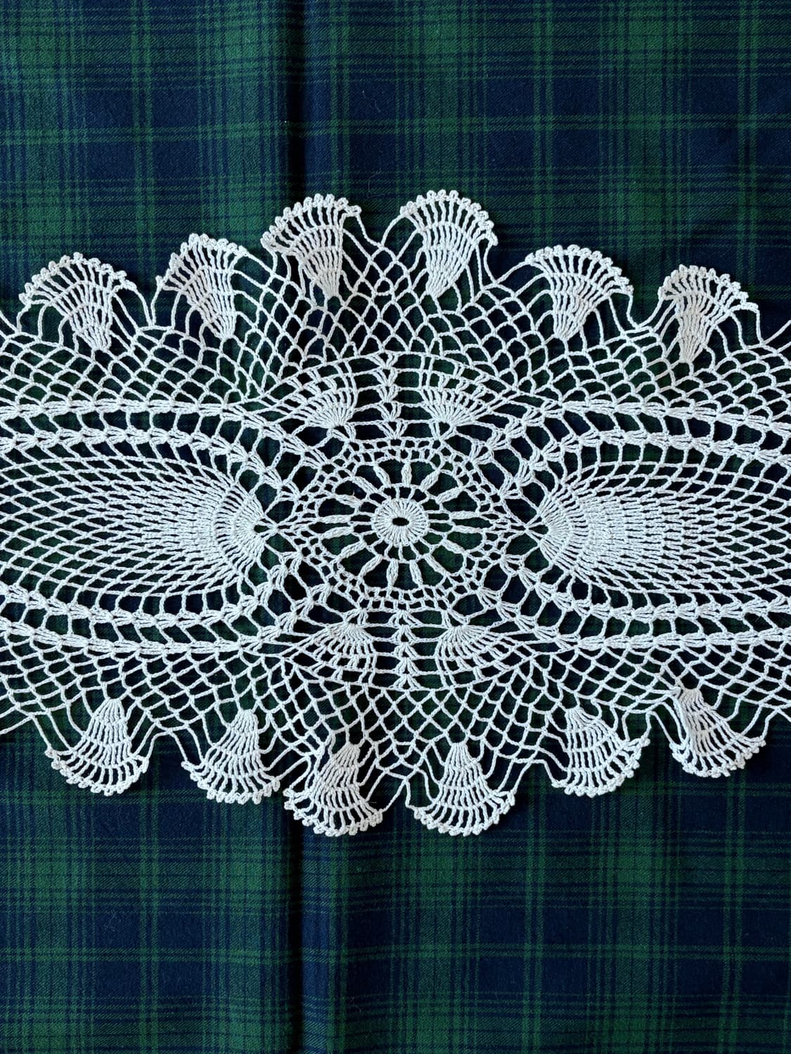 빈티지 크로셰 러너 상품이미지1