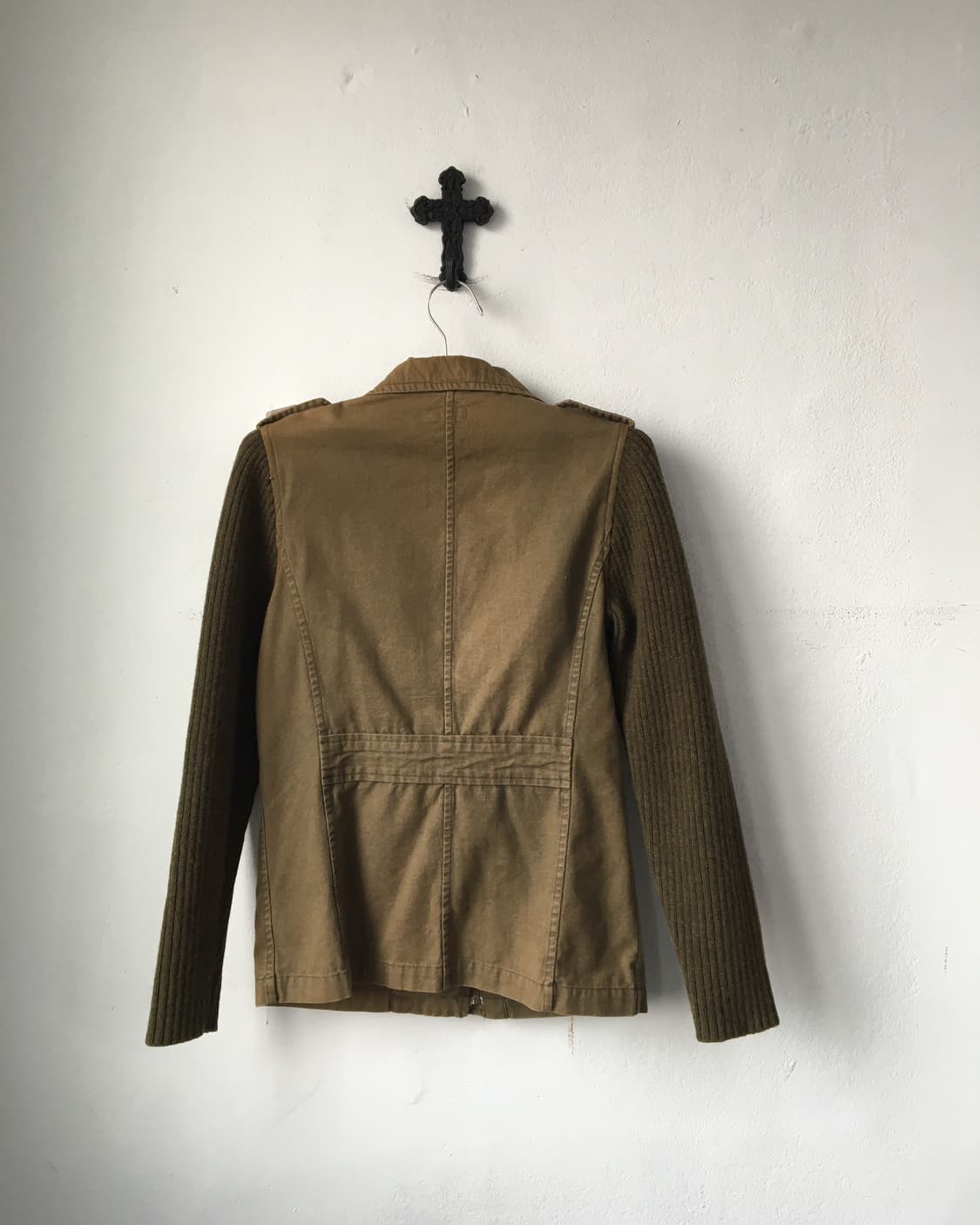 Knitted layered jacket 상품이미지3