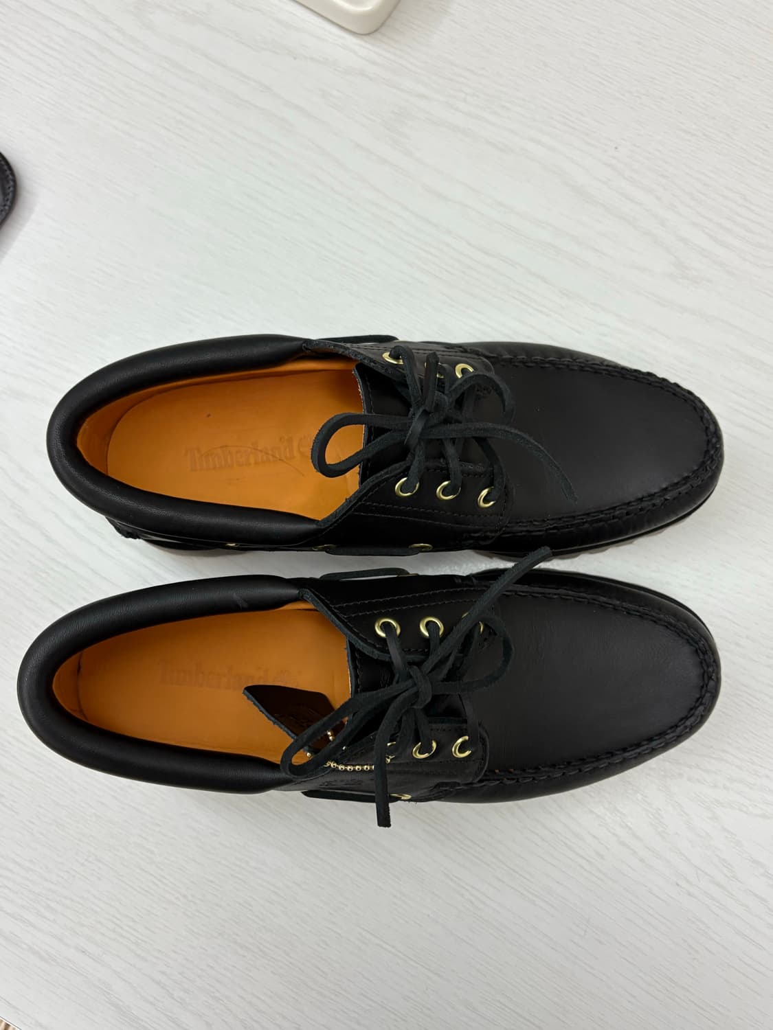 팀버랜드 어샌틱 보트슈즈 블랙 상품이미지4