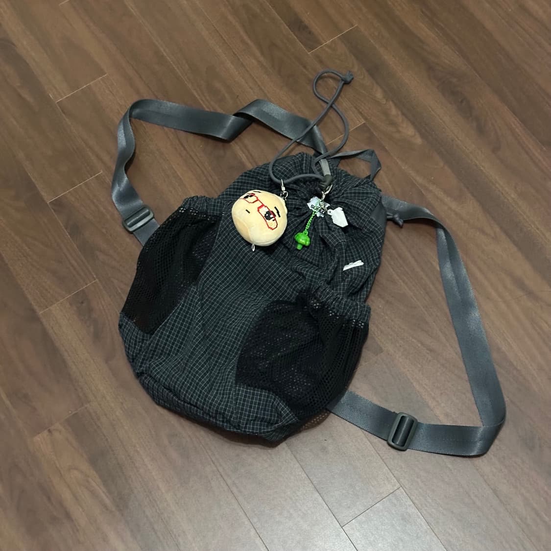 SUNLOVE Tourer Gym Sack Black Grid 상품이미지5