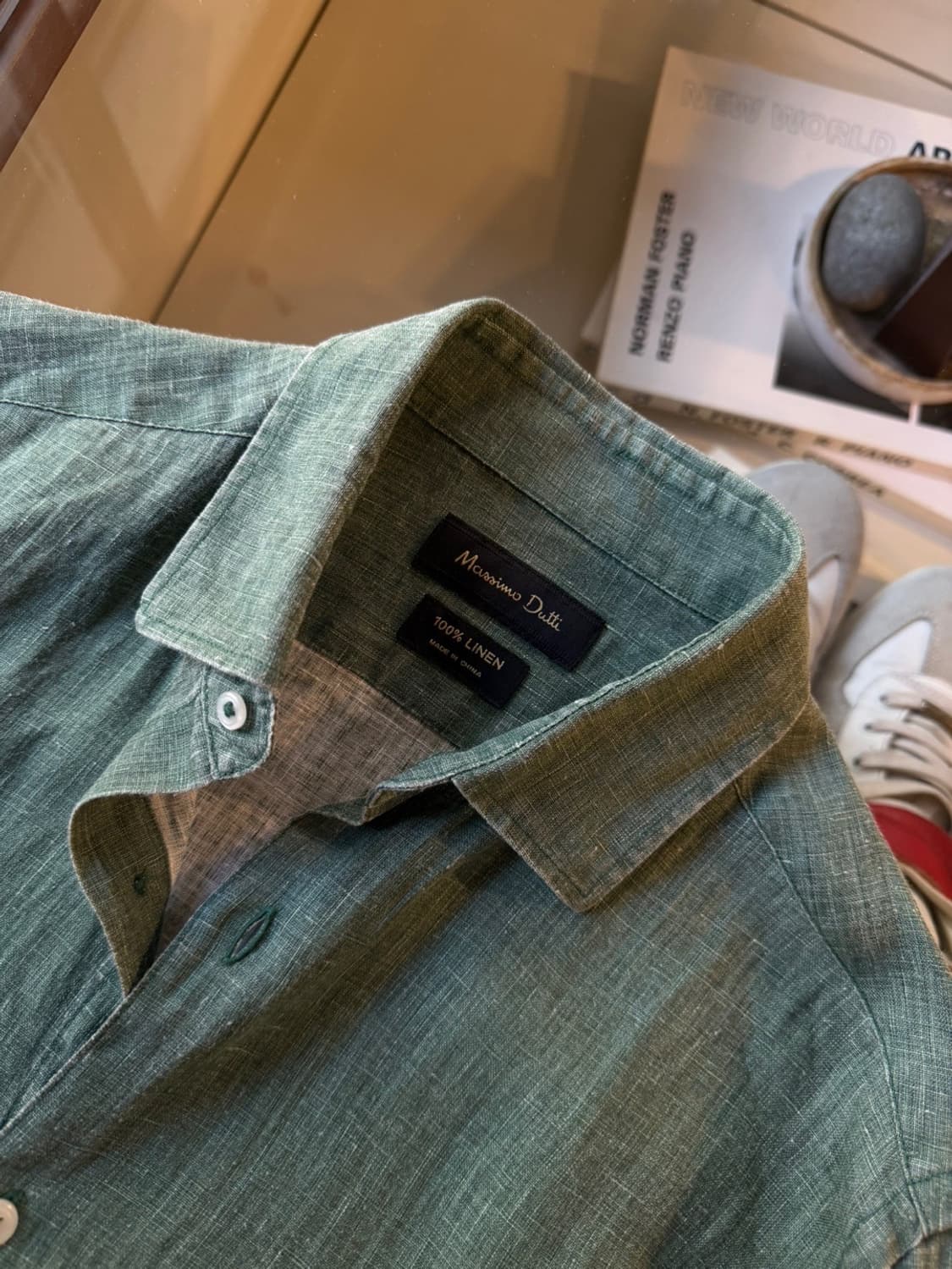 마시모두티 리넨 셔츠 100 상품이미지9