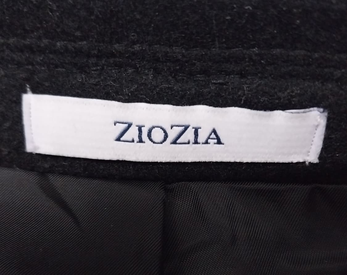 ZIOZIA  블랙 싱글 코트 100 상품이미지5