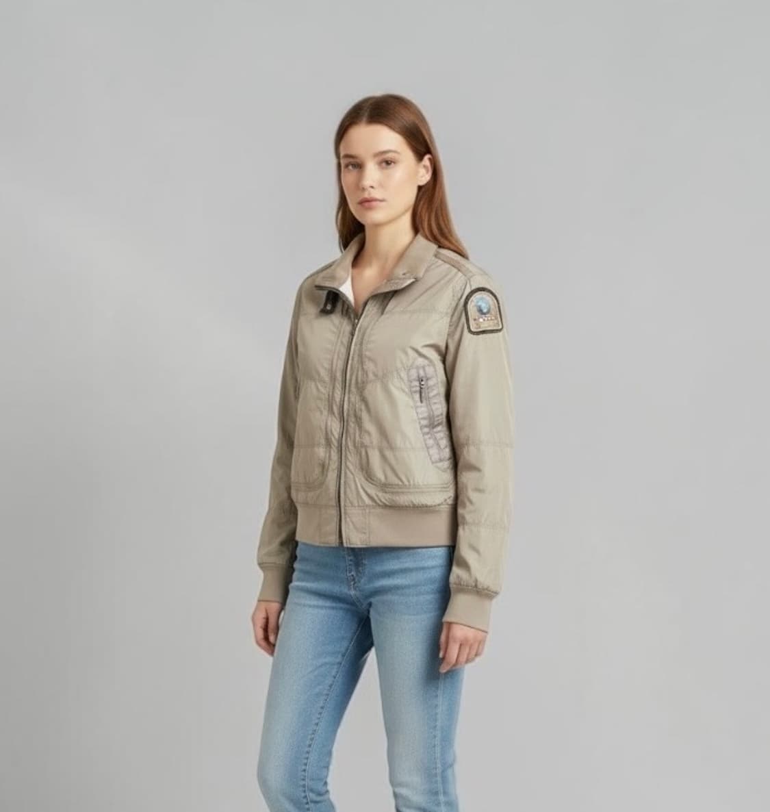 S/ 파라점퍼스 사이드패치 나일론 바람막이 자켓 상품이미지1