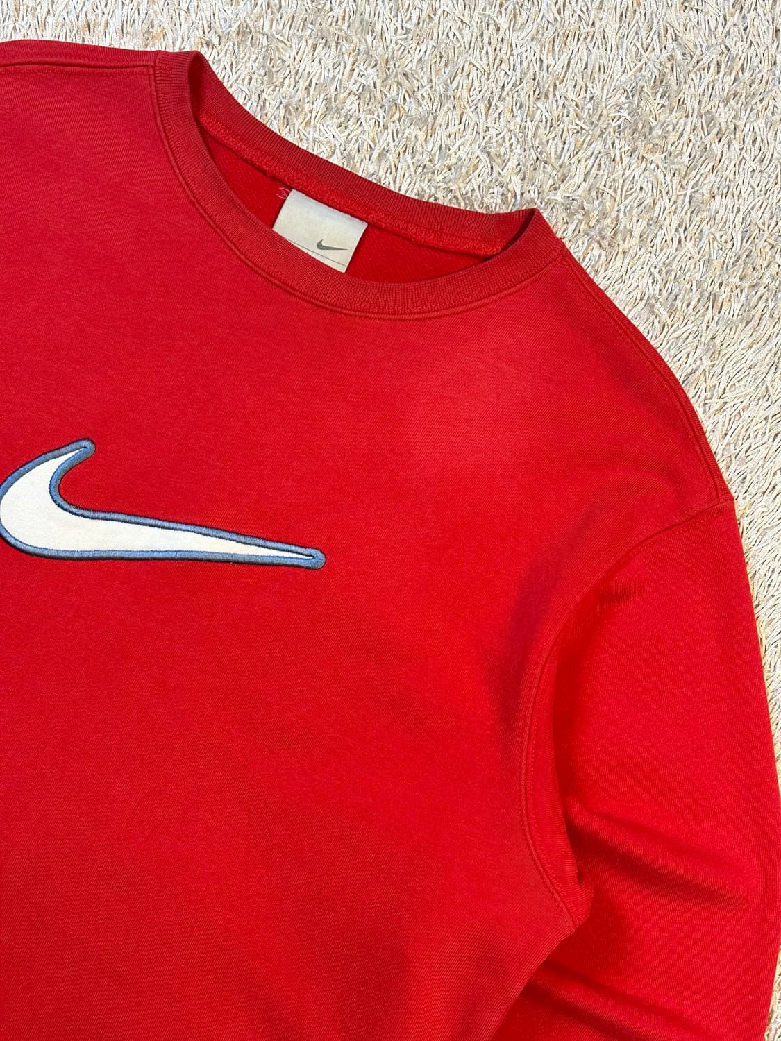 00's 나이키 올드스쿨 빅스우시 스웻 맨투맨 레드 상품이미지2
