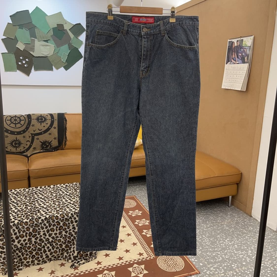 디키즈 올드스쿨 레트로 빈티지 데님팬츠 34인치 C09193 상품이미지3