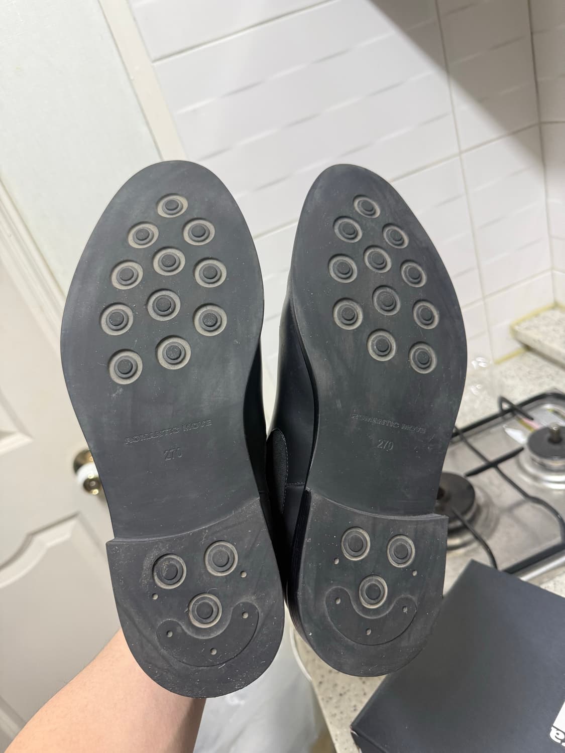 로맨틱무브 뉴탐페레 첼시 부츠 R17M077 (블랙) 270판 상품이미지6