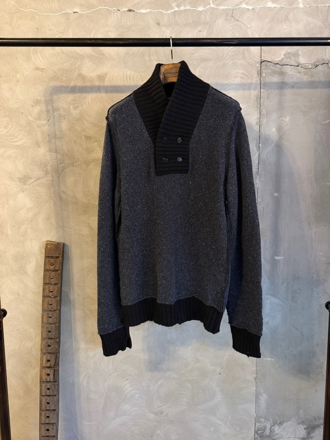 돌체앤가바나 숄칼라 니트 105 상품이미지5