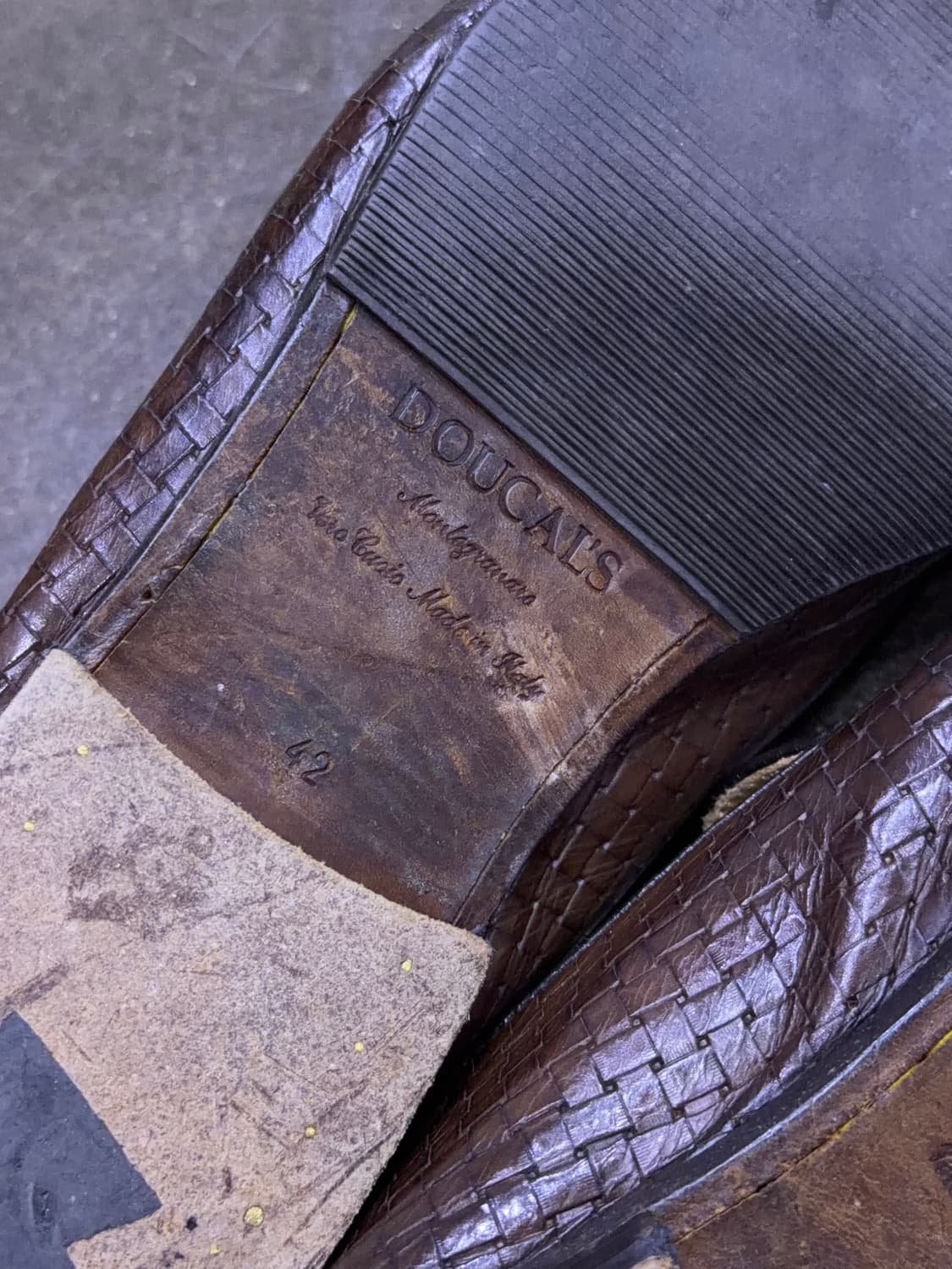 듀칼스 우브 태슬로퍼 빈티지 클래식 브라운 컬러 42 상품이미지8