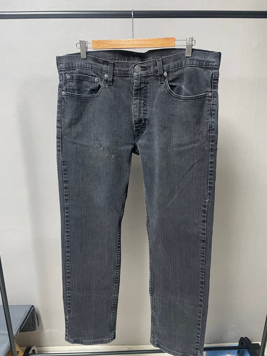 36x32 리바이스 559 흑청 상품이미지2