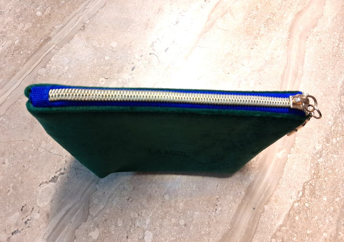 라메르 LA MER 그린 벨벳 사각 파우치 (새제품) 상품이미지7