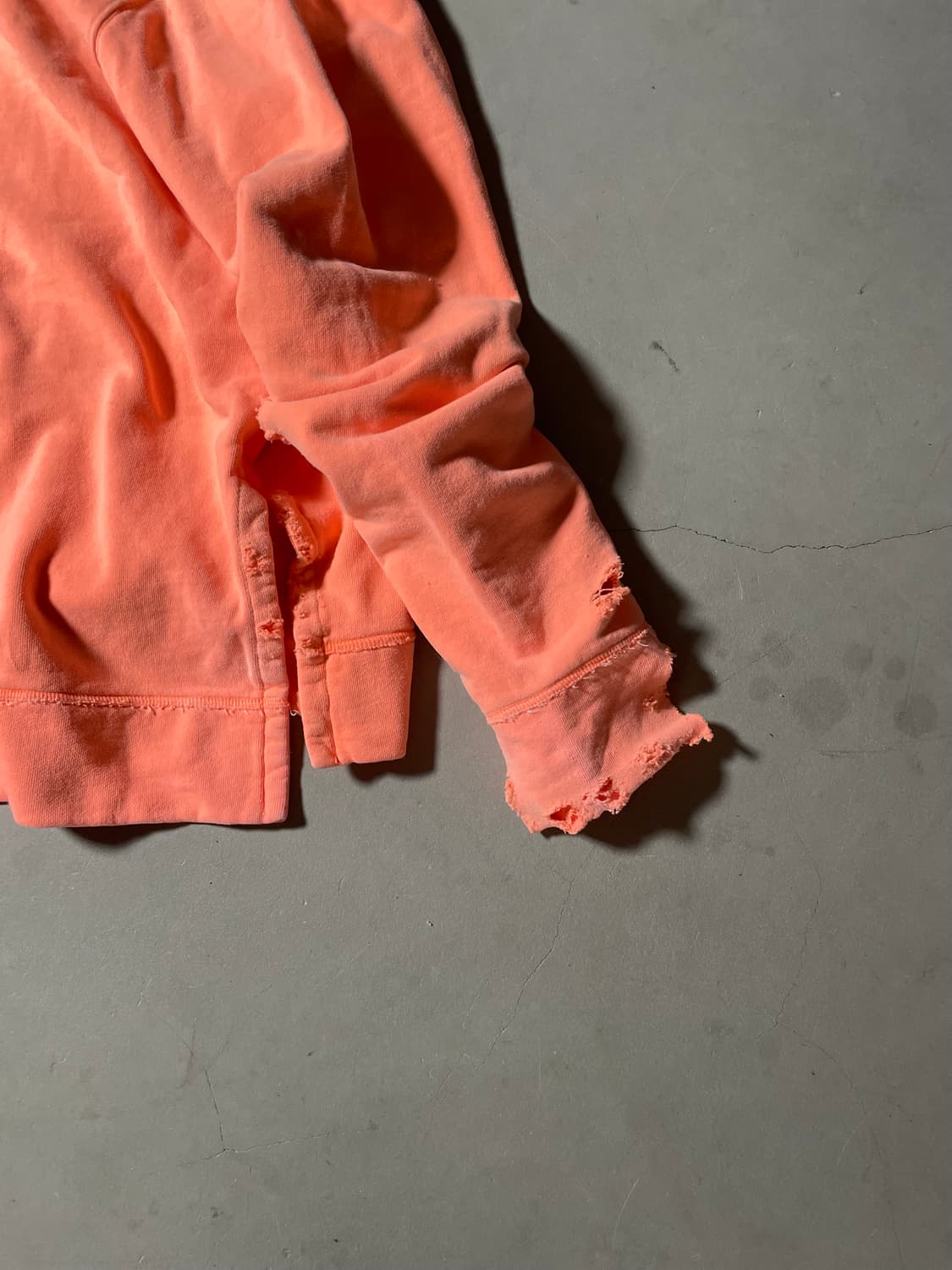 KZ Atelier  Distressed Over Hoodie 상품이미지7