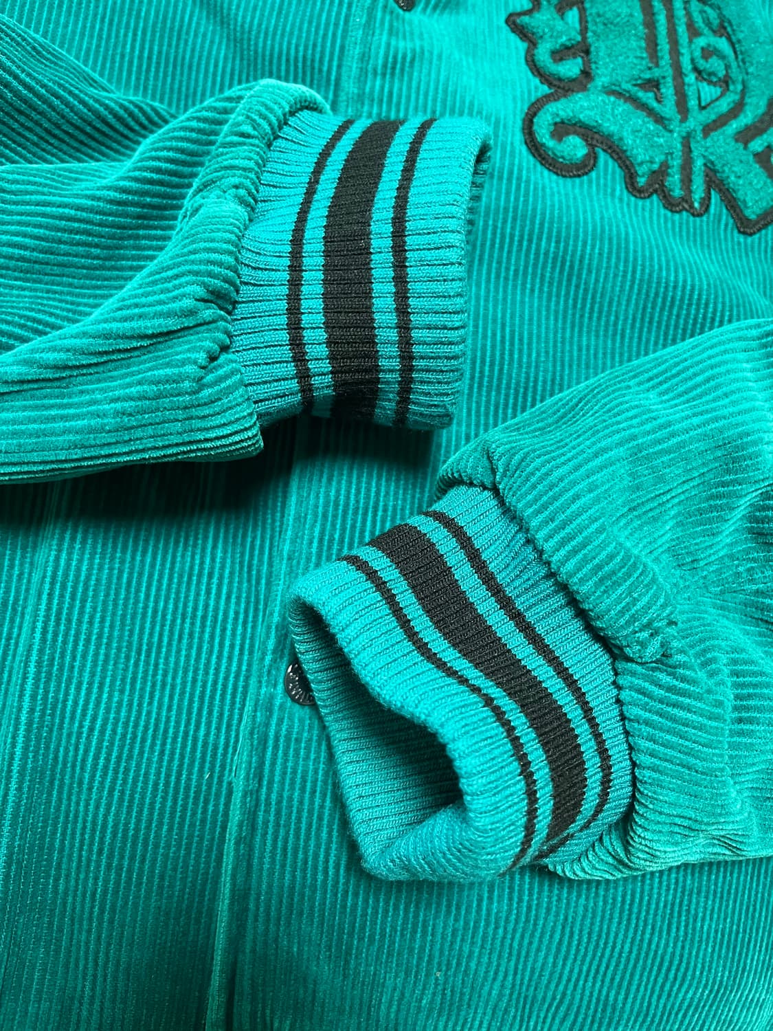 디스이즈네버댓 코듀로이 바시티자켓 M 상품이미지6