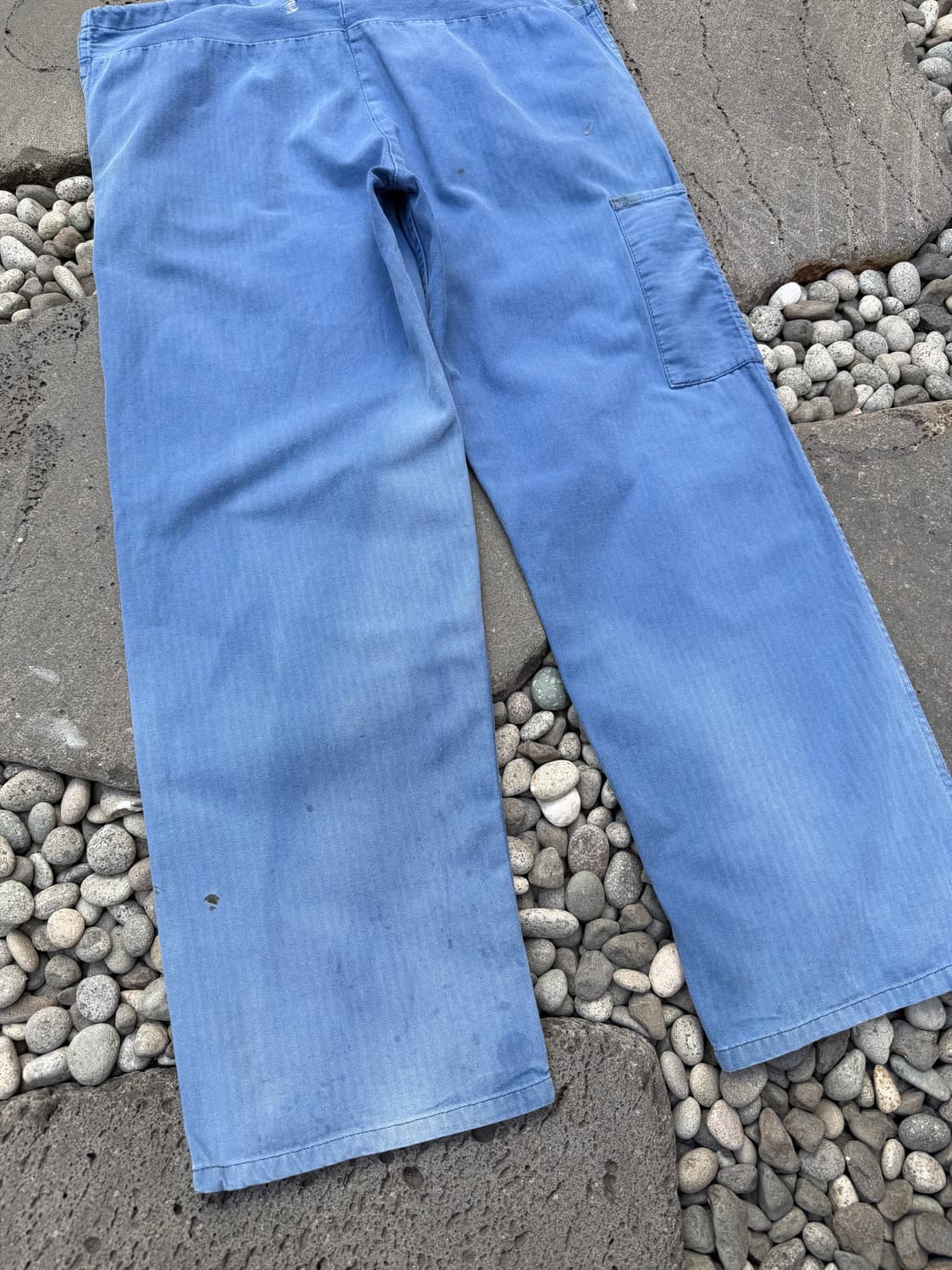 HARD FADED 70s HBT WASHED 헤링본트윌 프렌치워크팬츠 상품이미지10