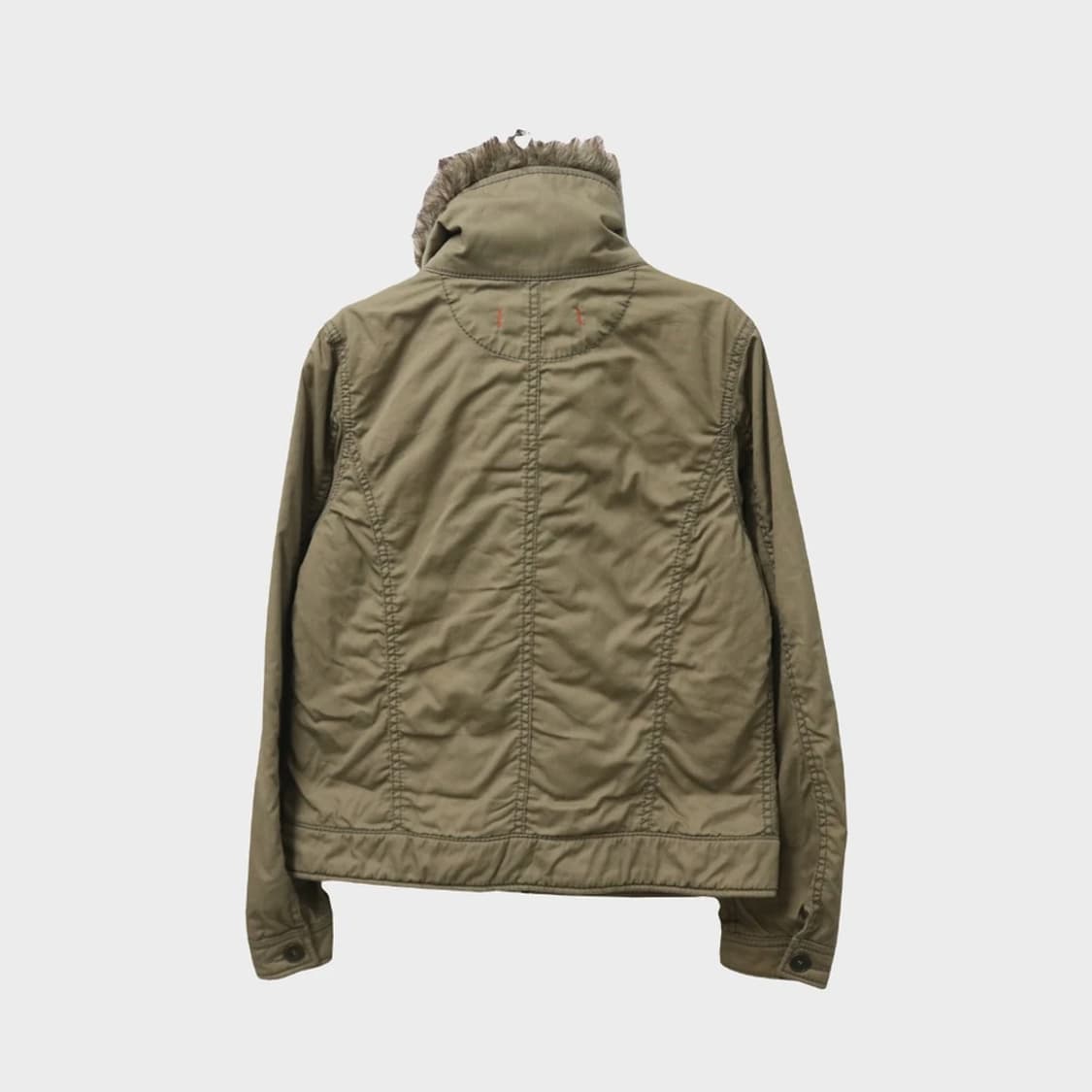 CUBE SUGAR 하이넥 퍼 야상 자켓 64199 상품이미지2