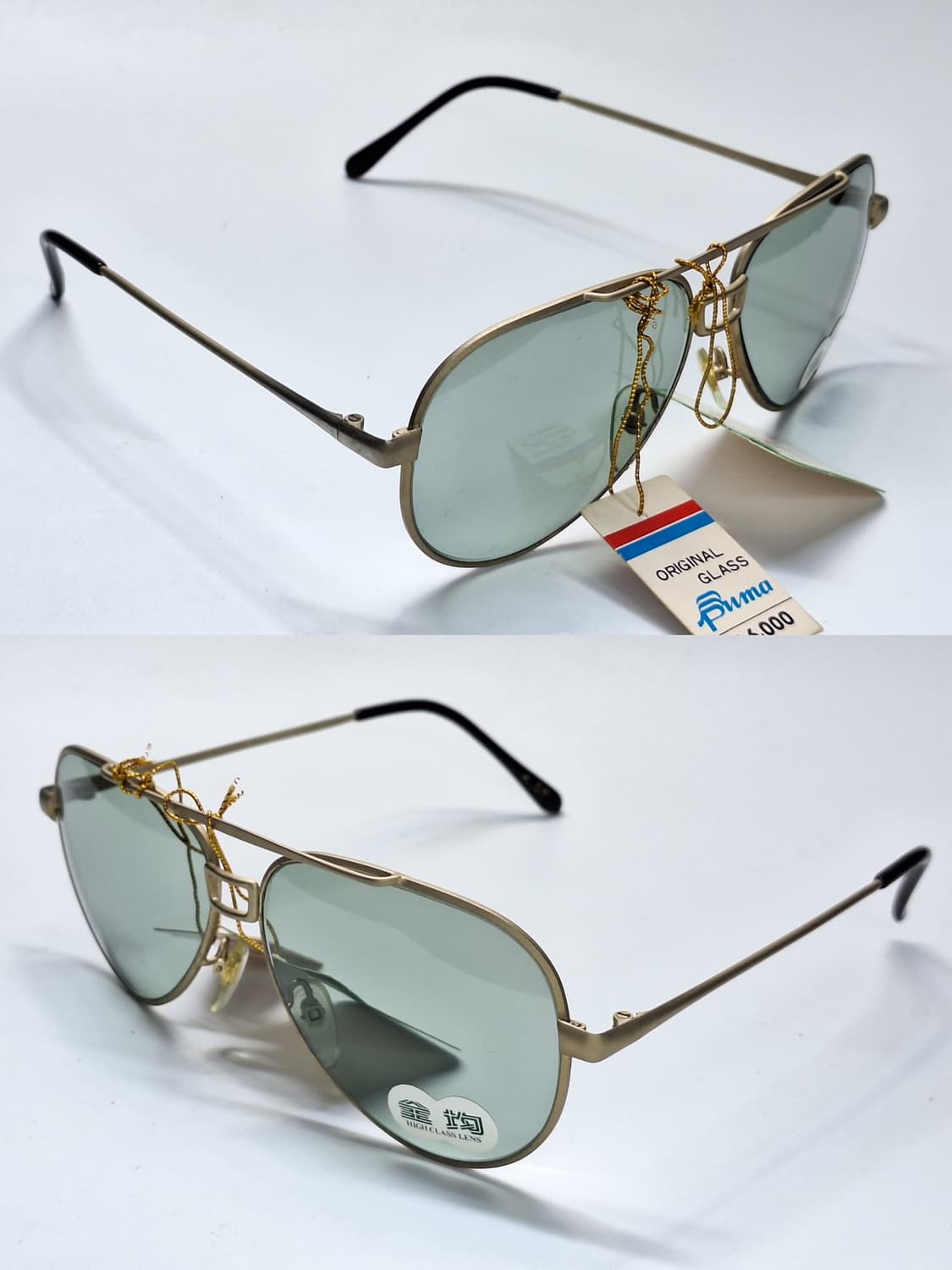 80s 일본제 빈티지 데드스톡 미사용/투브릿지 선글라스 PUMA K-53 상품이미지6