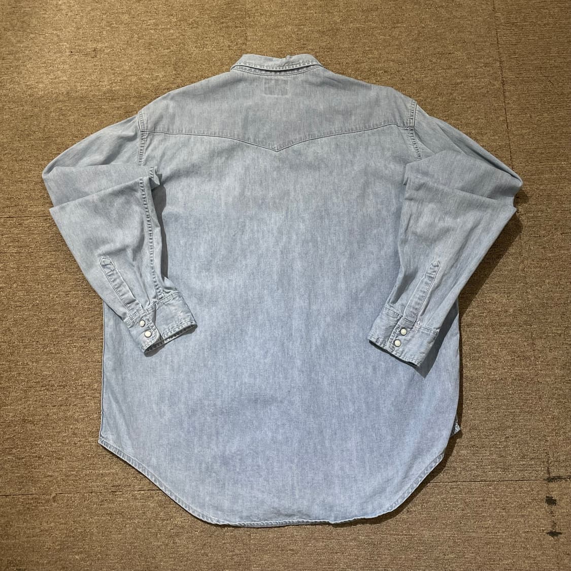 (XXL) 90s Levi's 리바이스 코튼 데님 셔츠 상품이미지7