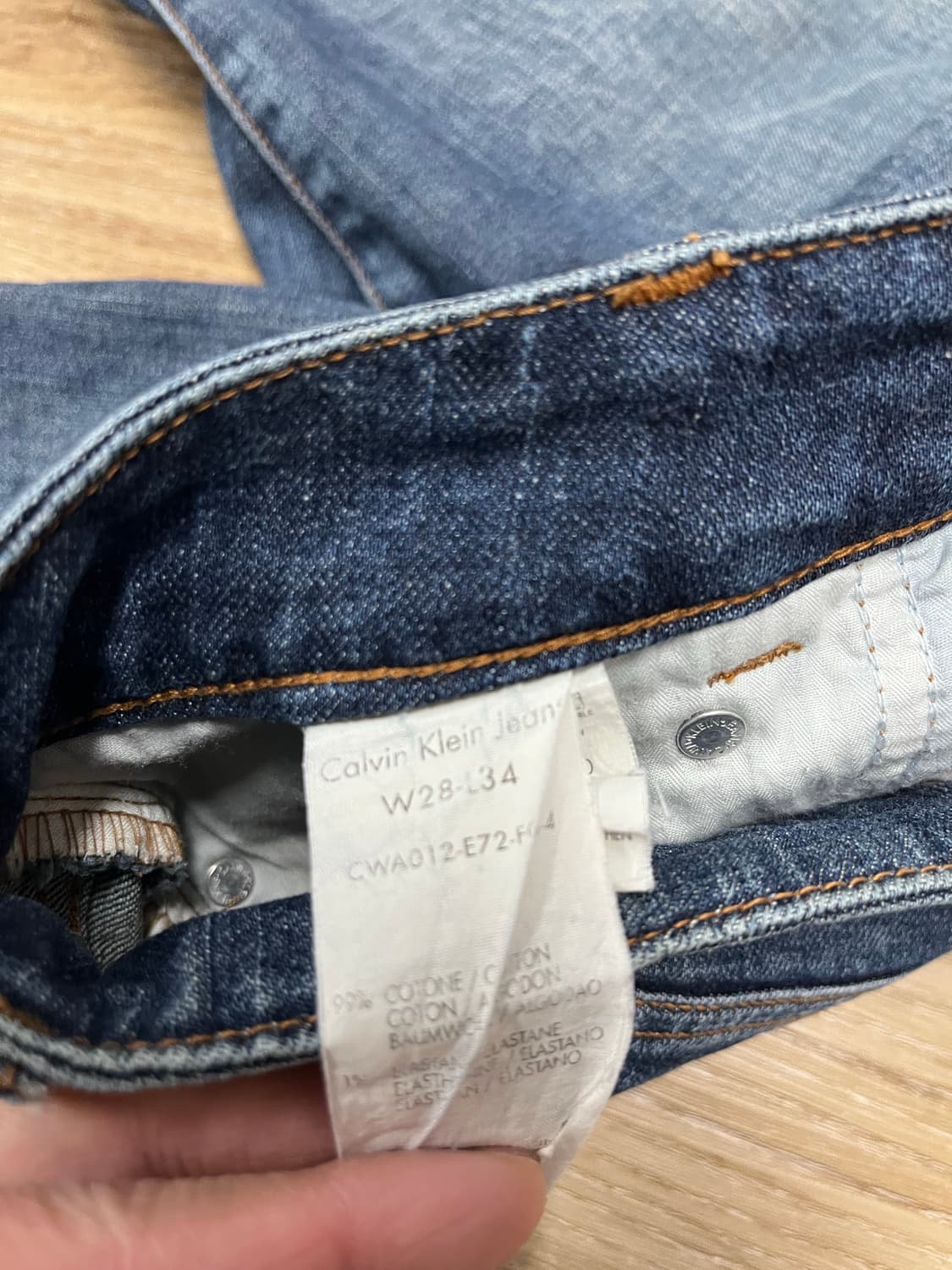 캘빈클라인 청바지 28 상품이미지9
