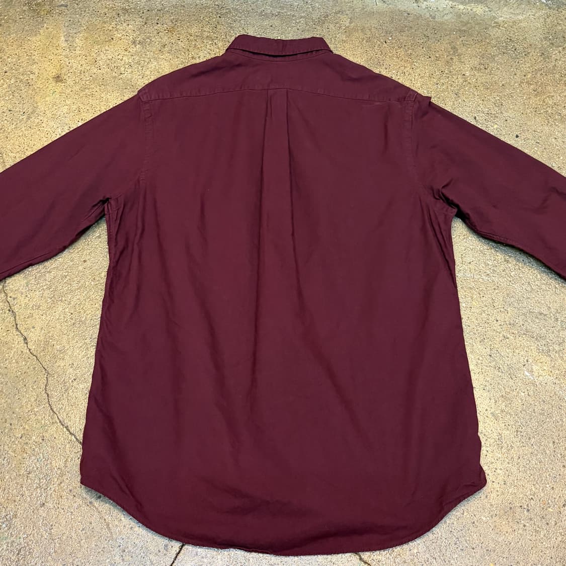 미국 빈티지 폴로랄프로렌 버건디 긴팔 셔츠 상품이미지6