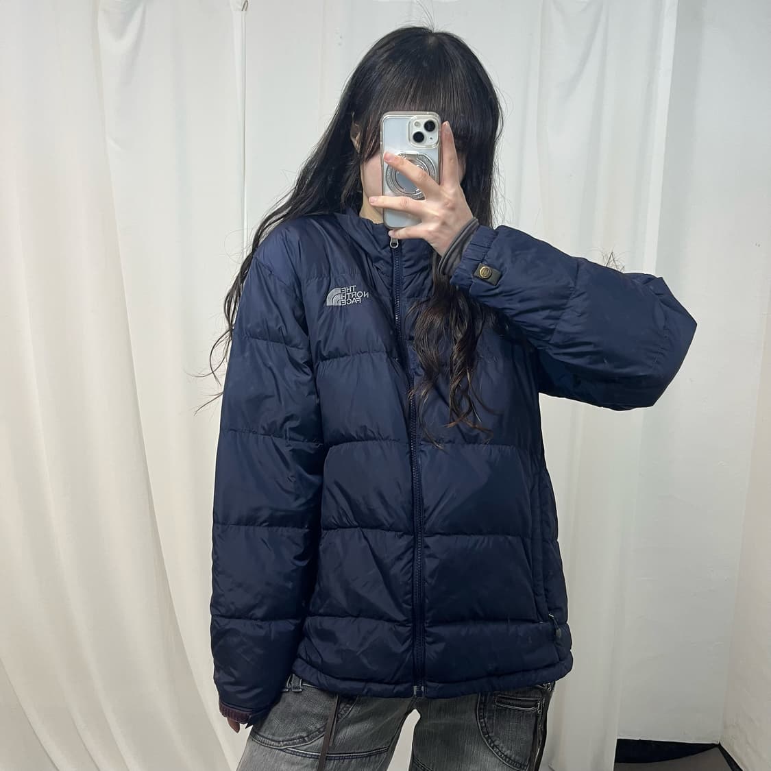 The North Face Navy 600 Down Padding  상품이미지1