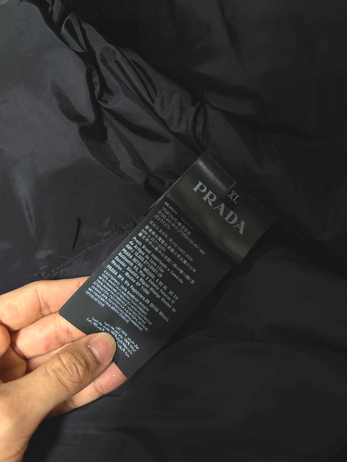 프라다 코듀로이 패딩 상품이미지7