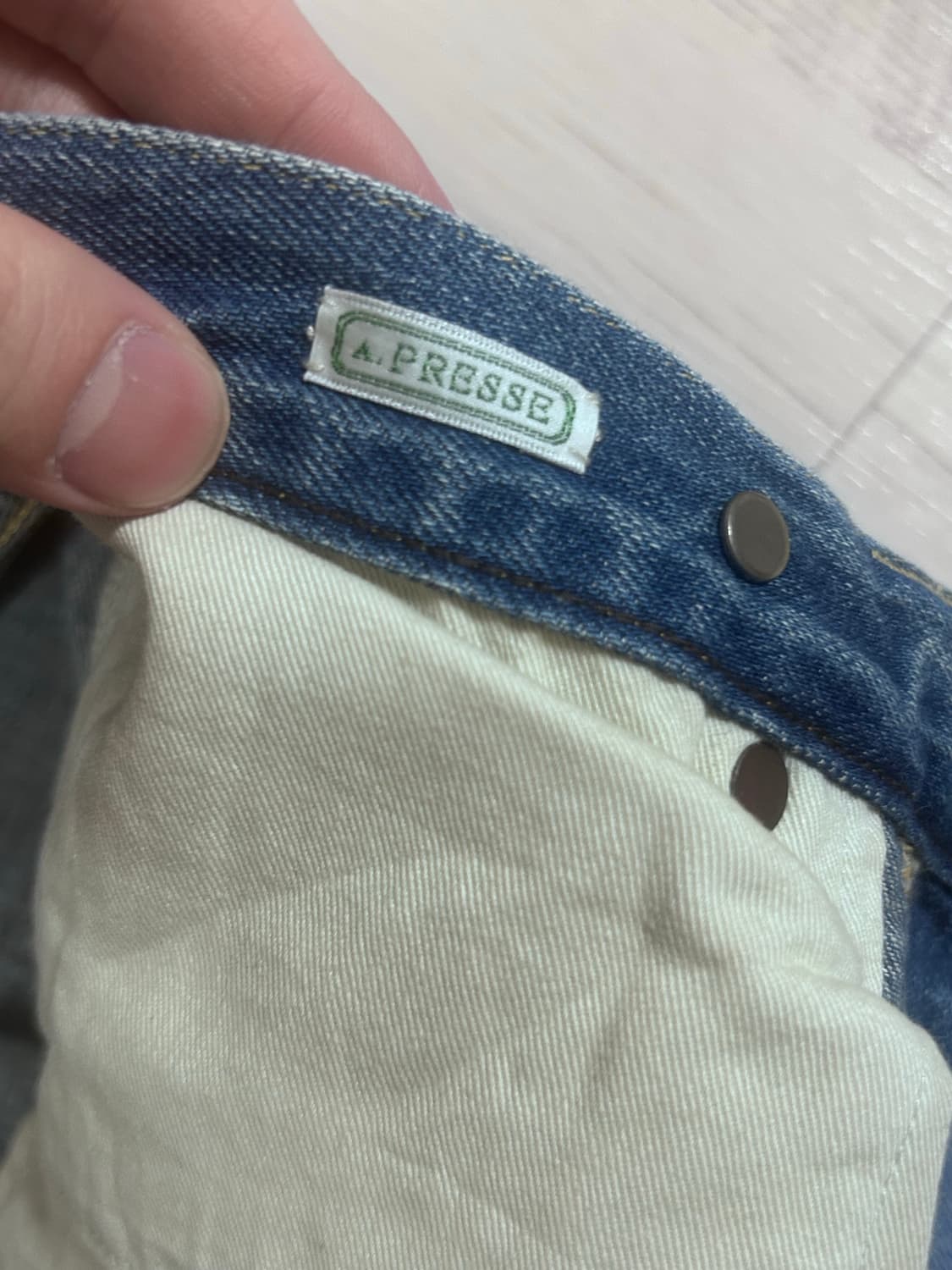 아프레쎄 a.presse no.2 워시드 데님 30 상품이미지3