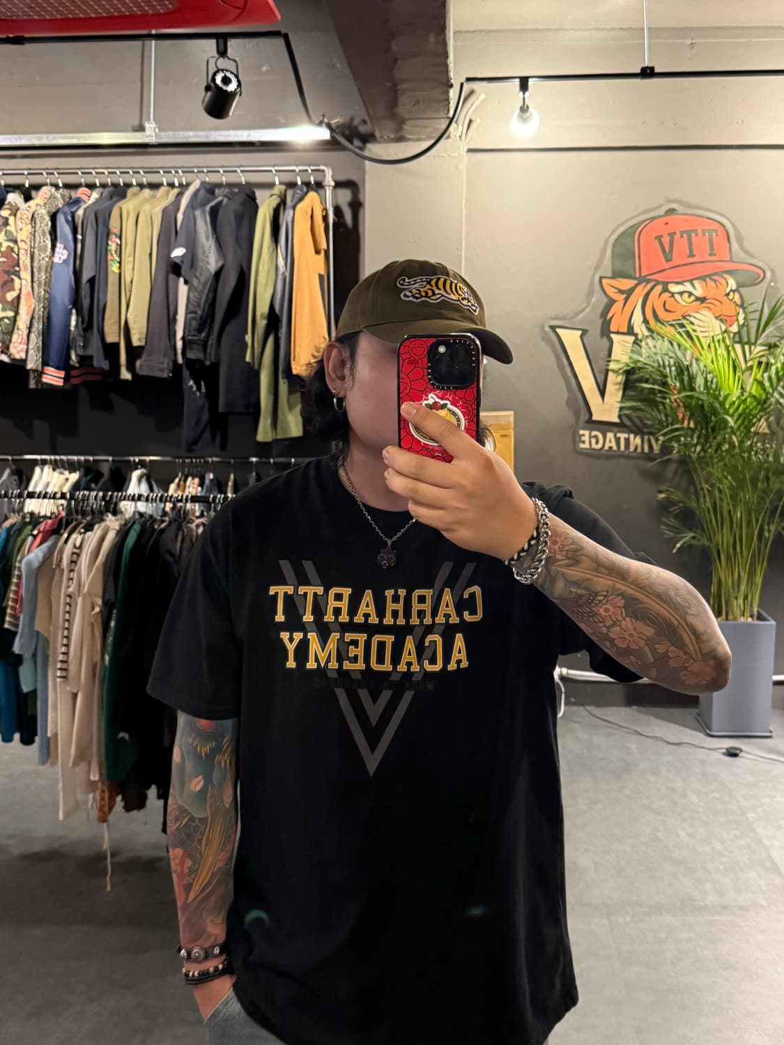 CARHARTT 칼하트 아카데미 콜라보 반팔티 상품이미지1