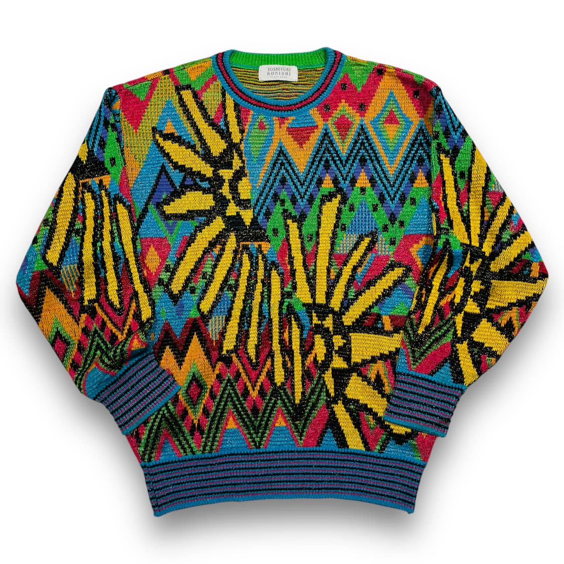 Yoshiyuki Konishi geometry cable knit 상품이미지2