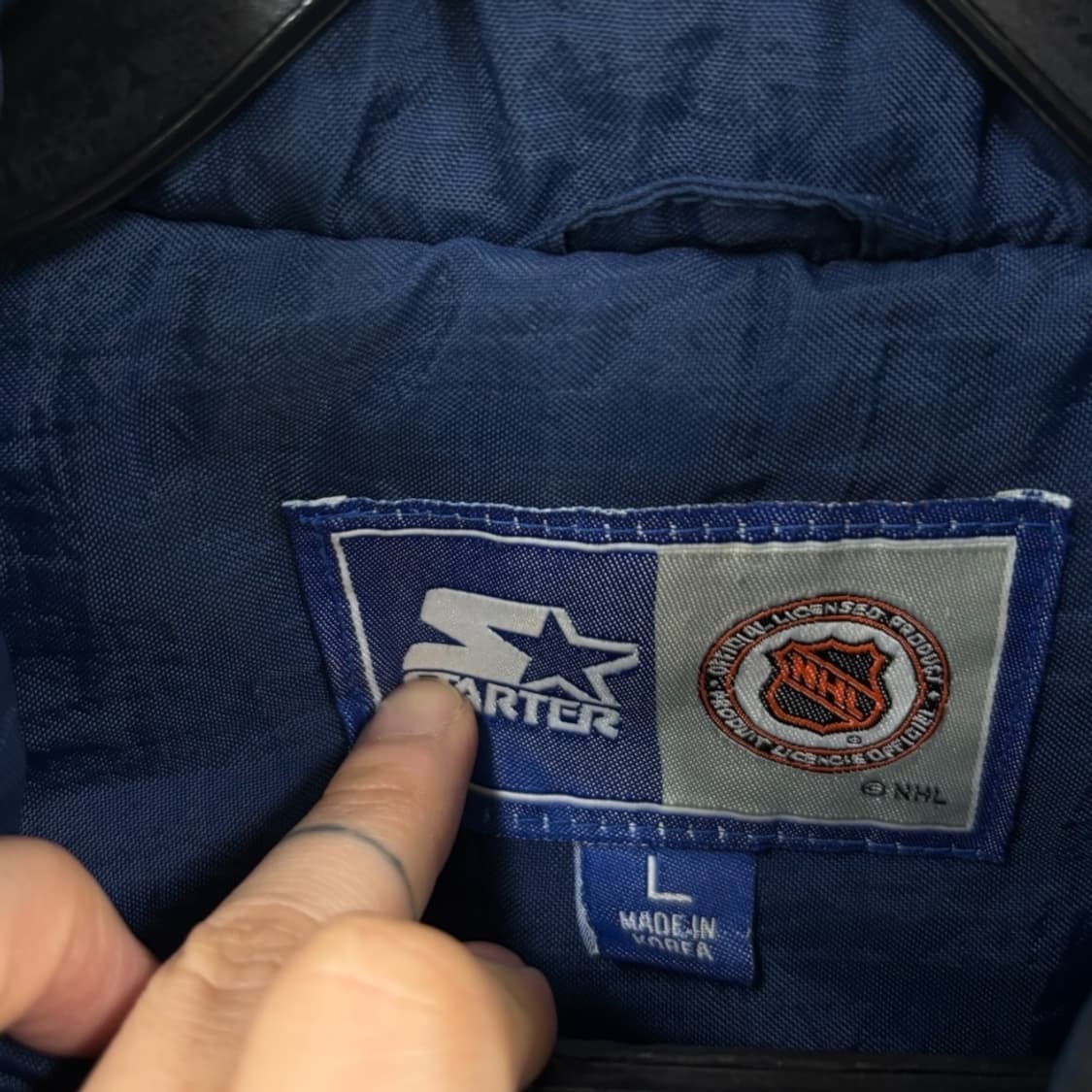 NFL 스타터 올드스쿨 점퍼(후드탈착)  상품이미지5