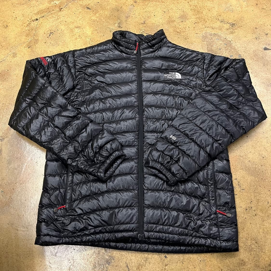 [정품/100] 노스페이스 써밋 800 경량 패딩 블랙 b17 상품이미지2
