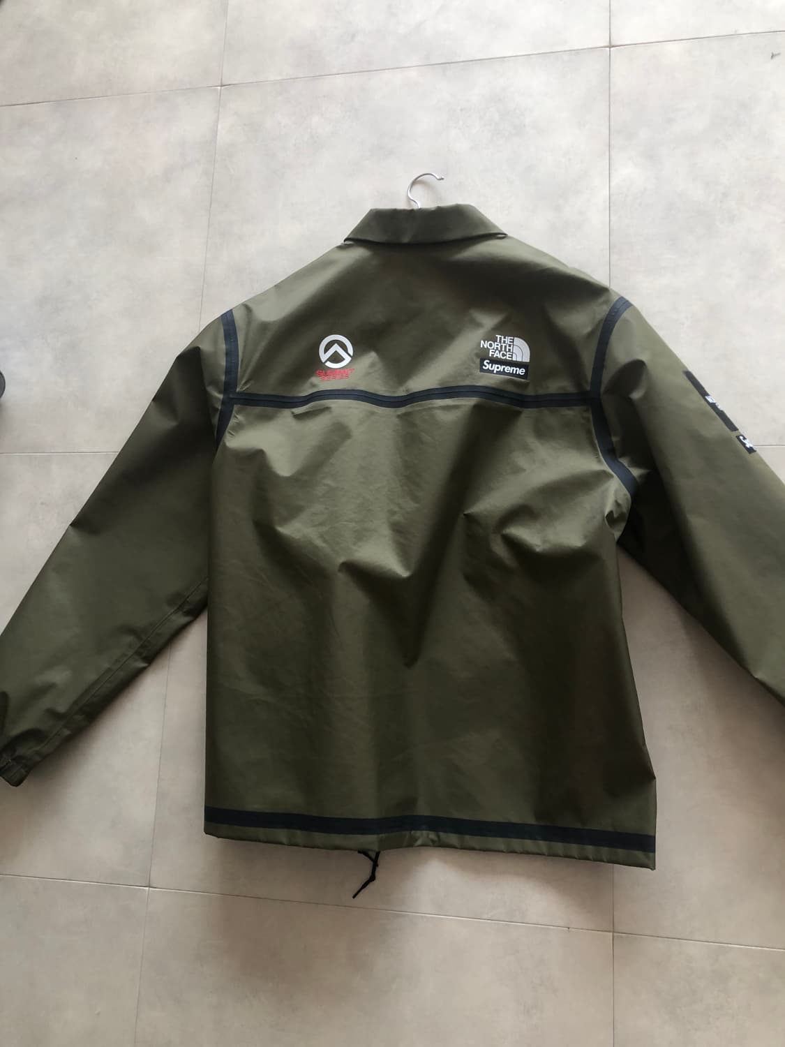 슈프림 노스페이스 테이프심 코치자켓 상품이미지3