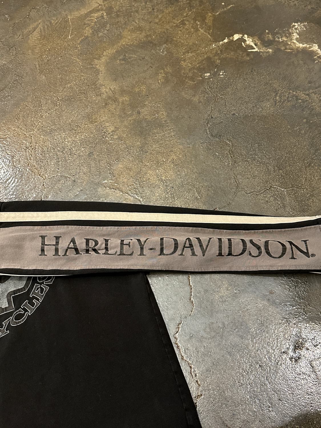 00s 할리데이비슨 Willie G Skull 데미지드 스웻셔츠 L 상품이미지6