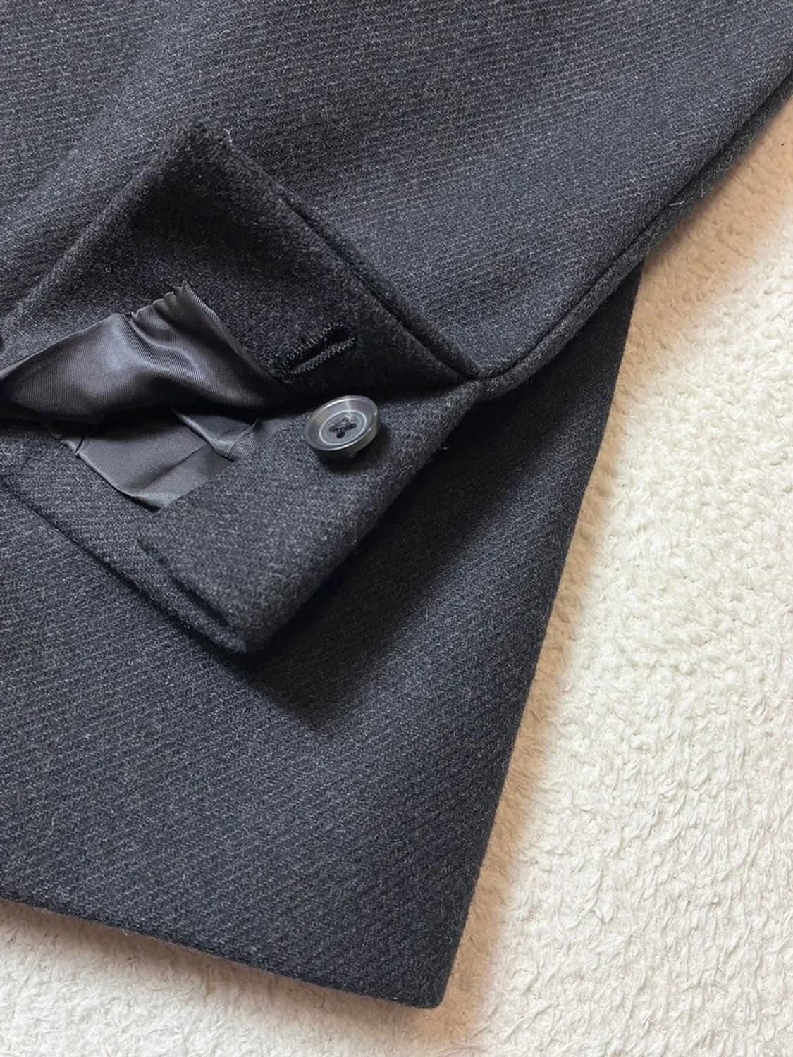 띠어리 10FW 울 더블브레스트 코트 PN6361 상품이미지4