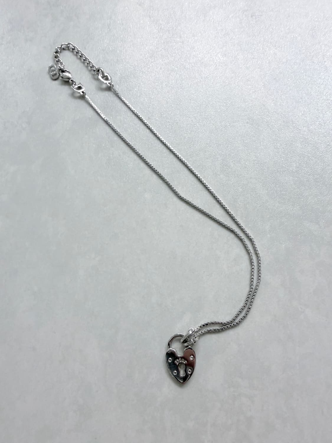 크리스챤 디올 하트락 목걸이 상품이미지3