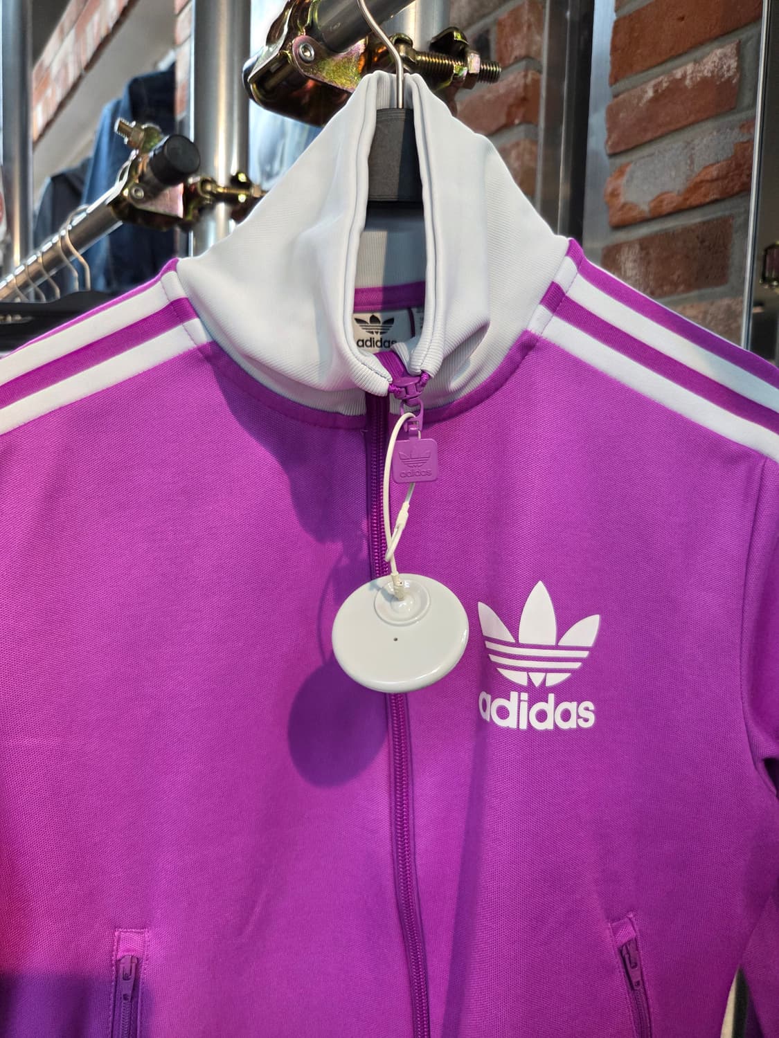 ADIDAS 아디다스 퍼플핑크집업💯 상품이미지5