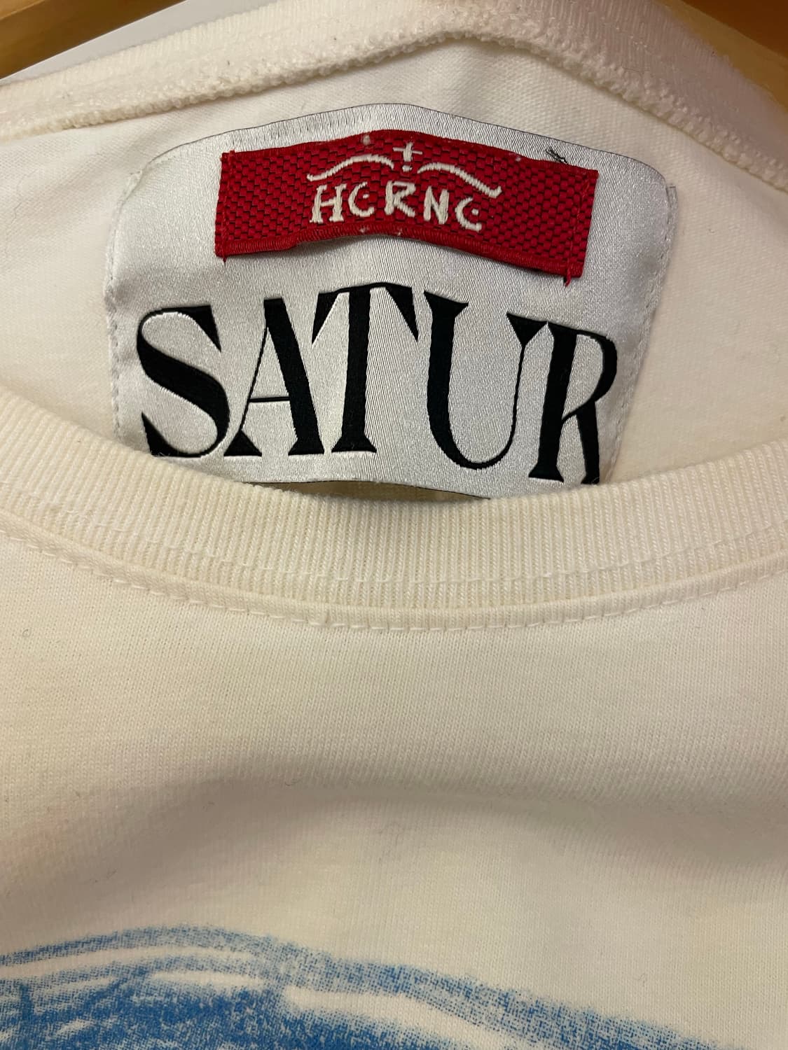SATUR 새터 그래픽 반팔 티셔츠 100 상품이미지3