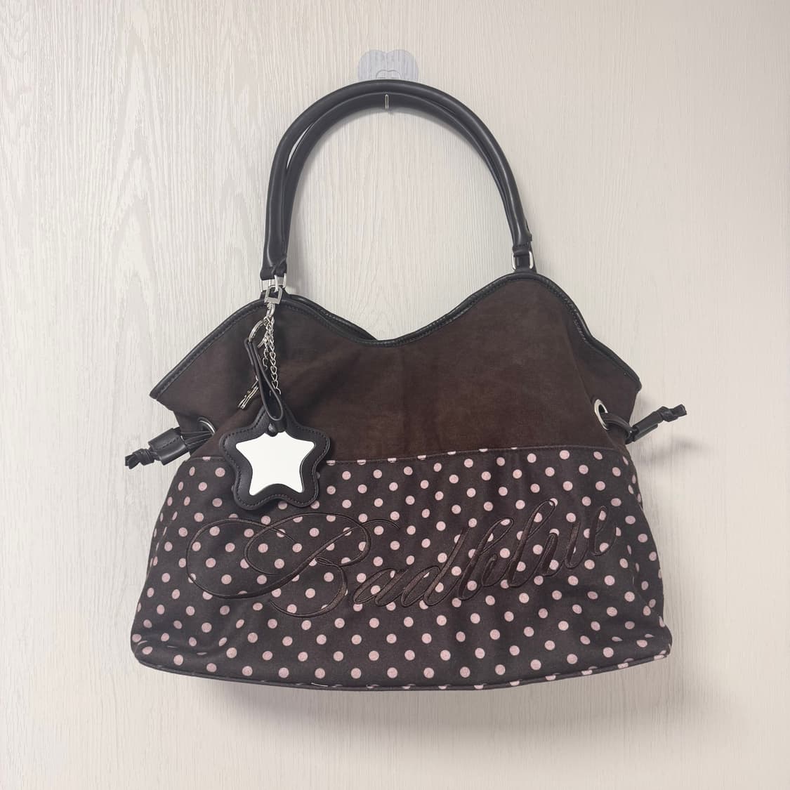 배드블루 딤섬백 도트 브라운 상품이미지2
