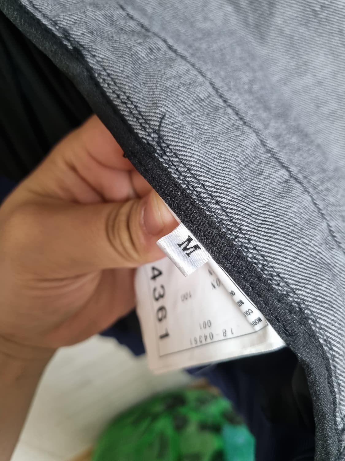 사카이 정품 데님 플라워 청자켓  사이즈 여성 M 거의새것 상품이미지2