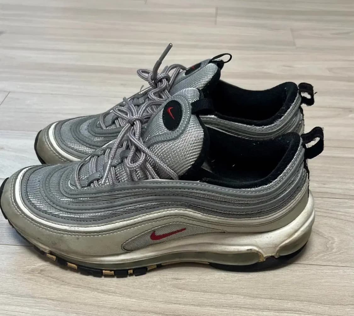 (W) 나이키 에어맥스 97 OG 실버불렛 255 상품이미지2