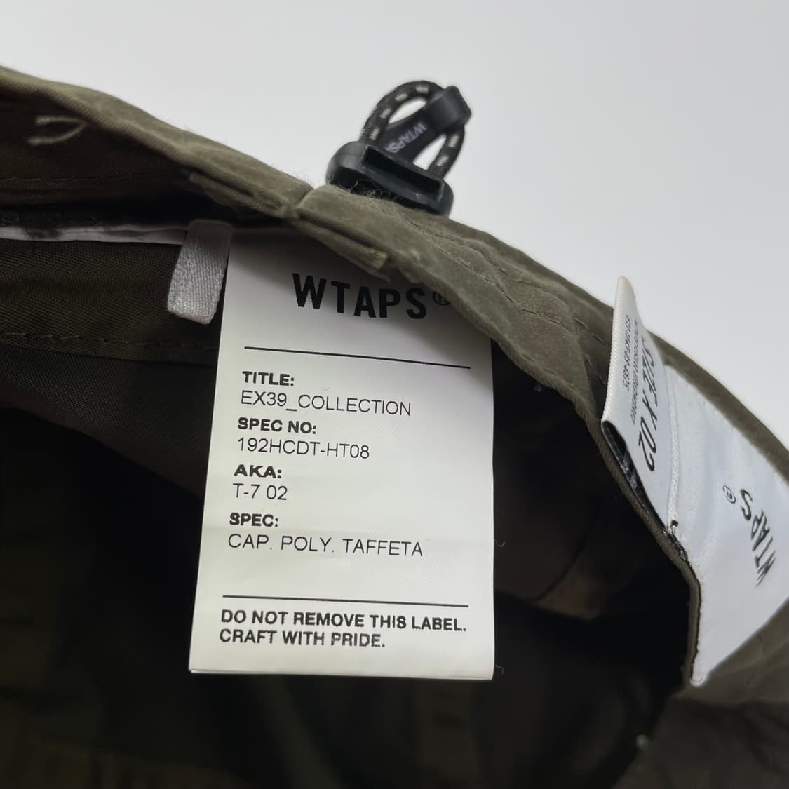 WTAPS T-7 02 더블탭스 캡 상품이미지7