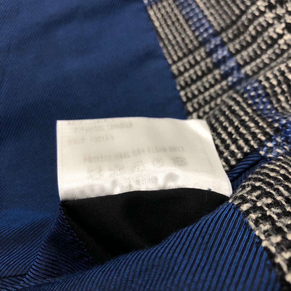 스틸레라티노 이태리 울 실크 글렌체크 트위드 자켓 50 상품이미지7