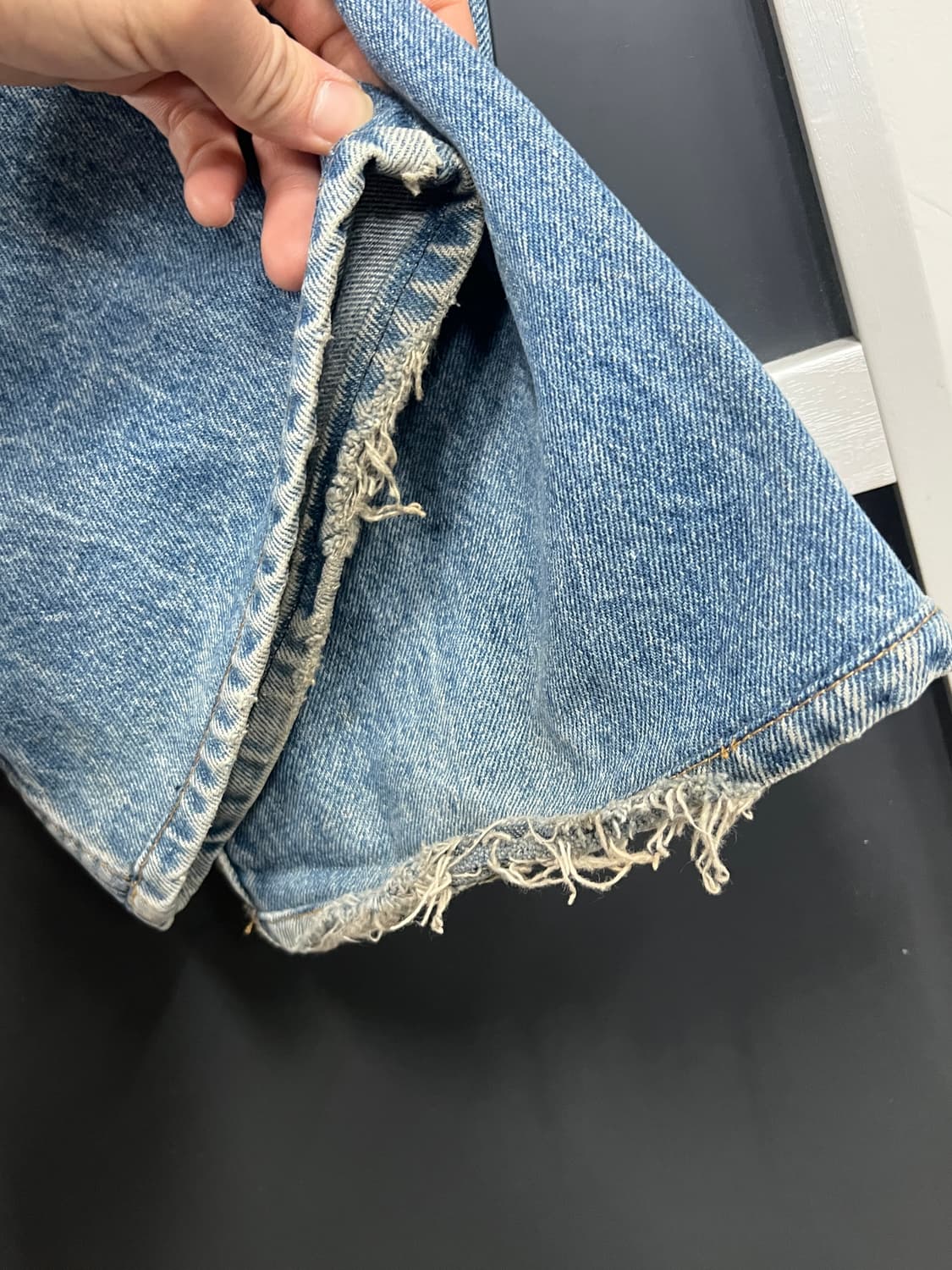 90s USA Levis 리바이스 517 오렌지탭 부츠컷 데님 팬츠 상품이미지3