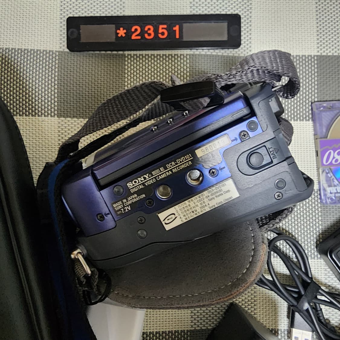 소니 핸디캠 DCR-DVD 101 가방세트 상품이미지7