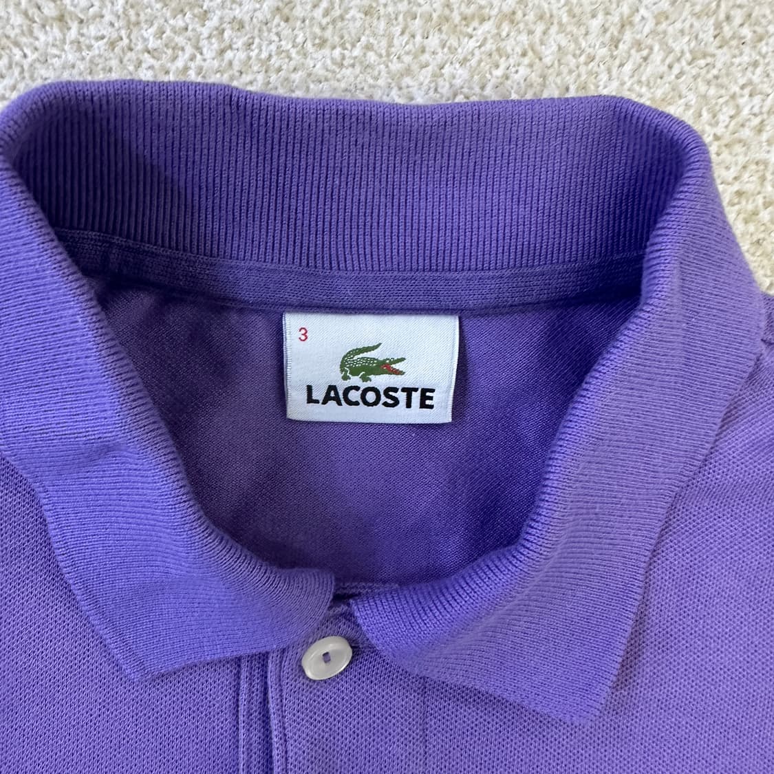 3 라코스테 퍼플 카라티 0320D 상품이미지3