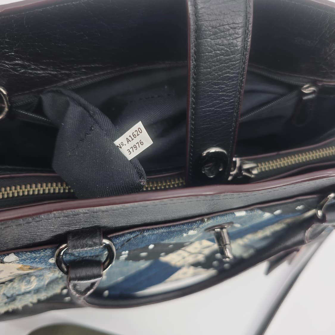 COACH 뉴욕 데님 패치워크 토트백 상품이미지7