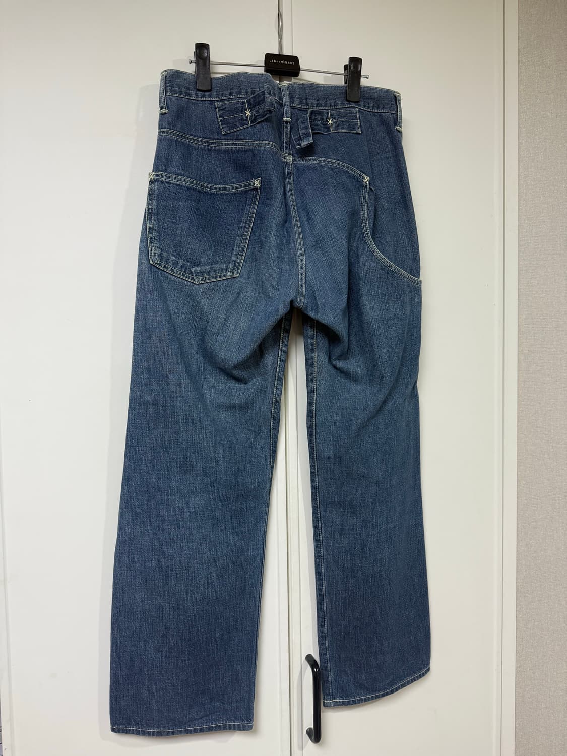 요지야마모토 비대칭 데님 상품이미지1