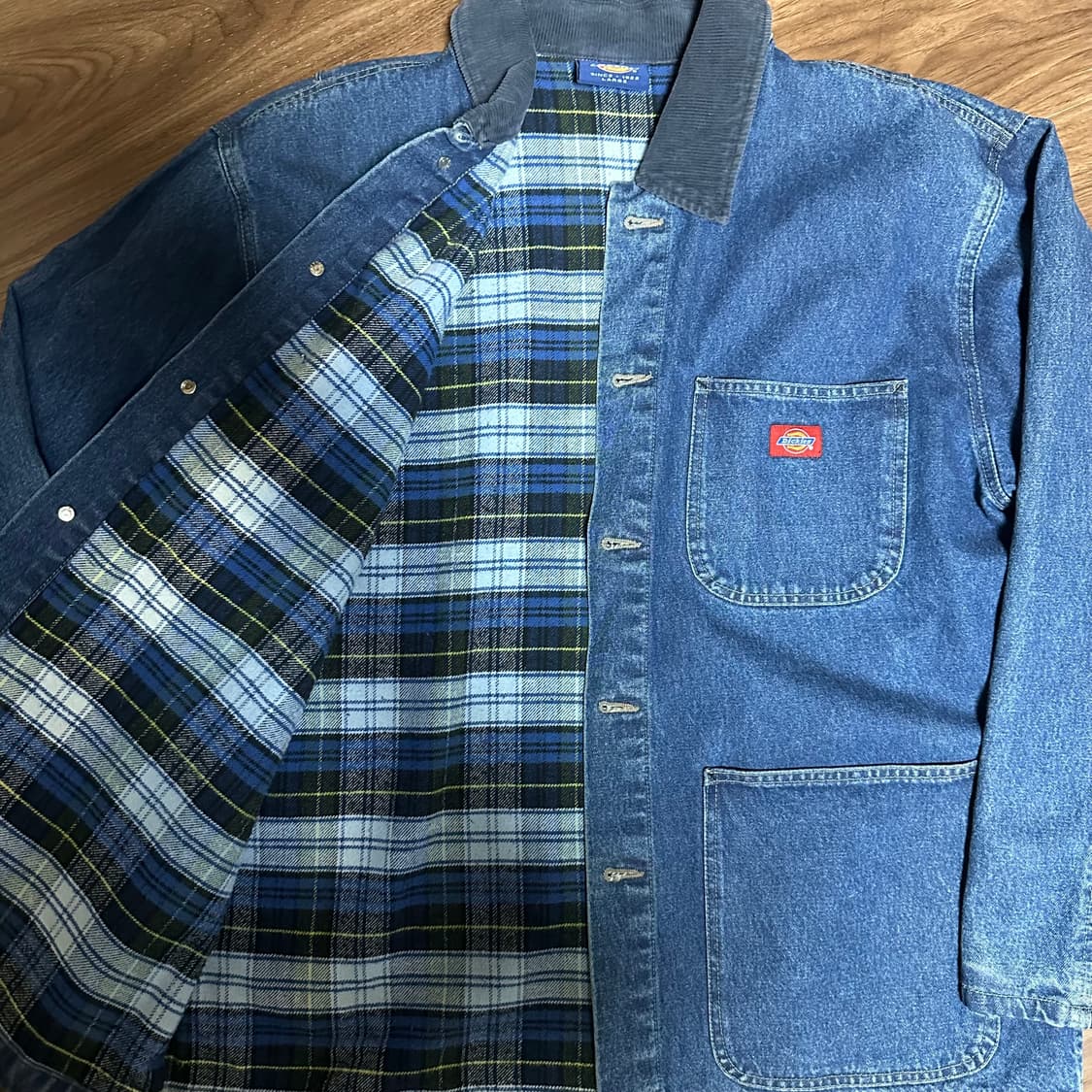 빈티지 디키즈 데님 초어자켓 워크자켓 상품이미지5